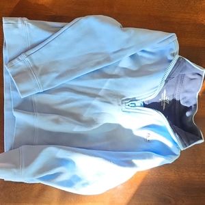 Vineyard vines powder blue kids quarter zip pullover